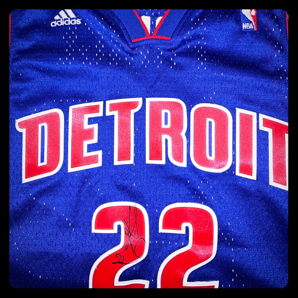 Signed Basketball jersey